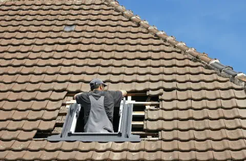 Pose de velux - La Brède